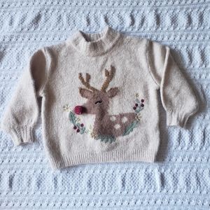 Zara baby Christmas sweater